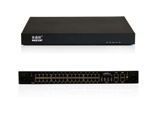 機架式32端口CAT5 （2/4遠程1本地用戶）數(shù)字IPKVM切換器